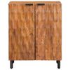 vidaXL Sideboard Acacia Brown Finish 60 x 33 x 75 cm Solid Mango Wood