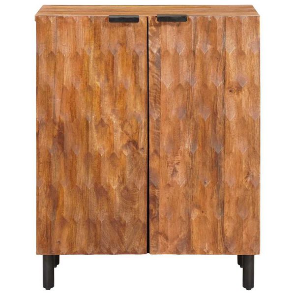 vidaXL Sideboard Acacia Brown Finish 60 x 33 x 75 cm Solid Mango Wood