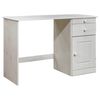 vidaXL Desk with Drawers 110x50x74 cm Solid Pine Wood