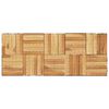 vidaXL Decking Tiles 30 pcs 30x30 cm Solid Wood Teak Vertical Pattern