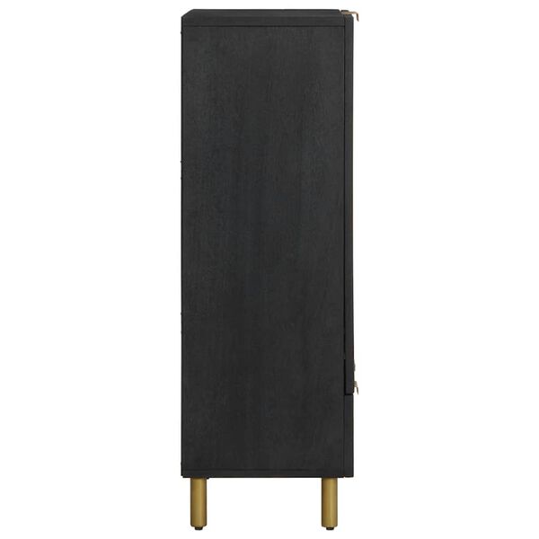 vidaXL Highboard Black 60x33x100 cm Engineered Wood