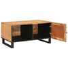 vidaXL Coffee Table Natural 80 x 50 x 40 cm Solid Mango Wood