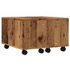 vidaXL Coffee Table Old Wood 60x60x38 cm Engineered Wood