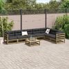 vidaXL 8 Piece Garden Sofa Set Impregnated Wood Pine