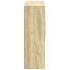 vidaXL Highboard Sonoma Oak 80x42.5x124 cm Engineered Wood