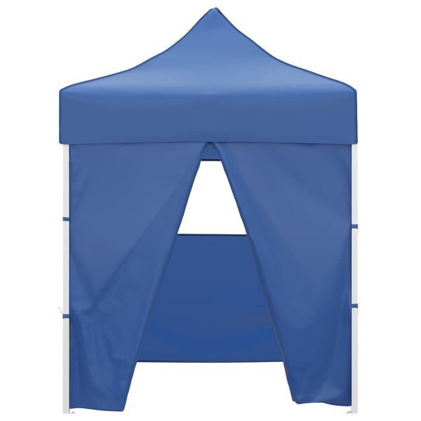 vidaXL Party Tent Folding Blue 200 x 200 x 315 cm Oxford Fabric