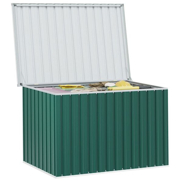 vidaXL Garden Storage Box Green 149x99x93 cm