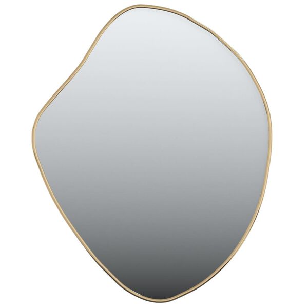 vidaXL Wall Mirror Gold 60x50 cm