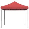 vidaXL Party Tent Folding Burgundy 292 x 292 x 315 cm Oxford Fabric