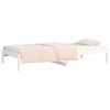 vidaXL Day Bed without Mattress White 90x200 cm Solid Wood Pine