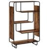 vidaXL Highboard Old Wood 93.5 x 37.5 x 144 cm Engineered Wood