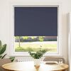 vidaXL Roller Blind Blackout Marine 110x175 cm Fabric Width 105.7 cm Polyester