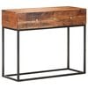 vidaXL Console Table 90x35x75 cm Rough Acacia Wood