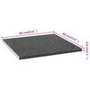 vidaXL Kitchen Countertop Black with Granite Texture 60x60x2.8 cm Engineered Wood