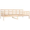vidaXL Day Bed without Mattress Solid Wood Pine 90x190 cm Single