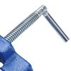 vidaXL Drill Press Vise Blue 100 mm Cast Iron