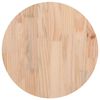 vidaXL Table Top Round White &Oslash;40x3 cm Solid Wood Pine