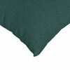 vidaXL Sofa Pillows 2 pcs Dark Green 45 x 45 cm Fabric