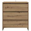 vidaXL Sideboard Artisan Oak 70x41x75 cm Engineered Wood