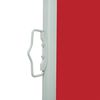 vidaXL Retractable Side Awning 120 x 300 cm Red
