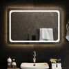 vidaXL LED Bathroom Mirror 90x60 cm