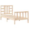 vidaXL Bed Frame without Mattress 90x200 cm Solid Wood Pine