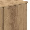 vidaXL Bathroom Cabinet with Storage Artisan Oak 61 x 35 x 64 cm