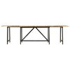 vidaXL Extendable Dining Table 280x80x75 cm Solid Mango Wood