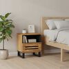 vidaXL Bedside Cabinets 2 pcs 40x33x46 cm Solid Wood Rough Mango