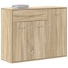 vidaXL Sideboard Sonoma Oak 88x30x70 cm Engineered Wood