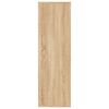 vidaXL Book Cabinet Sonoma Oak 98x29x97.5 cm Engineered Wood