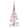 vidaXL LED Christmas Tree with Baubles 80 LEDs Warm White 120 cm