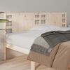 vidaXL Headboard 206x4x100 cm Solid Wood Pine