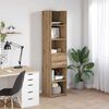 vidaXL Highboard Artisan Oak 40 x 42.5 x 185 cm Engineered Wood
