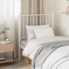 vidaXL Metal Replace Headboard White 80 cm