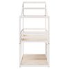 vidaXL Bunk Bed without Mattress White 80x200 cm Solid Wood Pine