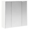 vidaXL Bathroom Mirror Cabinet White 63.5 x 16 x 62.5 cm
