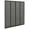 vidaXL Louver Fence WPC 180x180 cm Dark Grey