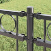 vidaXL Fence Element Assen Grey 170 x 170 cm Steel