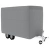 vidaXL Horse Trailer Cover Grey 396x178x250 cm Non-woven Fabric