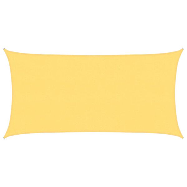 vidaXL Sunshade Sail 160 g/m² Beige 2.5x4.5 m HDPE