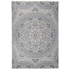 vidaXL Outdoor Flatweave Rug 160x230 cm Blue Pattern
