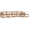 vidaXL Outdoor Sofa Set 5 pcs Natural Solid Acacia Wood