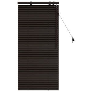 vidaXL Venetian Blind Dark Brown 65 x 130 cm 35 mm