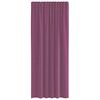 vidaXL Voile Curtains with Rod Pockets 2 pcs Purple