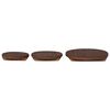 vidaXL Plant Stool 3 pcs Brown Mahogany Wood