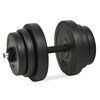 vidaXL 18 Piece Dumbbell Set 40 kg