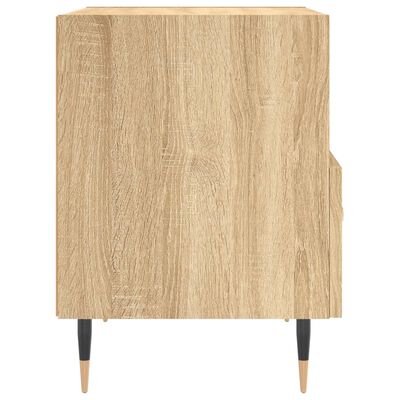 vidaXL Bedside Cabinets 2 pcs Sonoma Oak 40x35x47.5 cm Engineered Wood