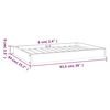 vidaXL Dog Bed White 91.5x64x9 cm Solid Wood Pine