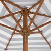 vidaXL Garden Umbrella for Kids with Wooden Pole &Oslash;120x140 cm